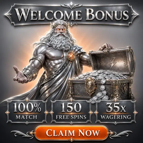 Bewaker onthult Winaura live casino welkomstbonus uit zilveren schatkist