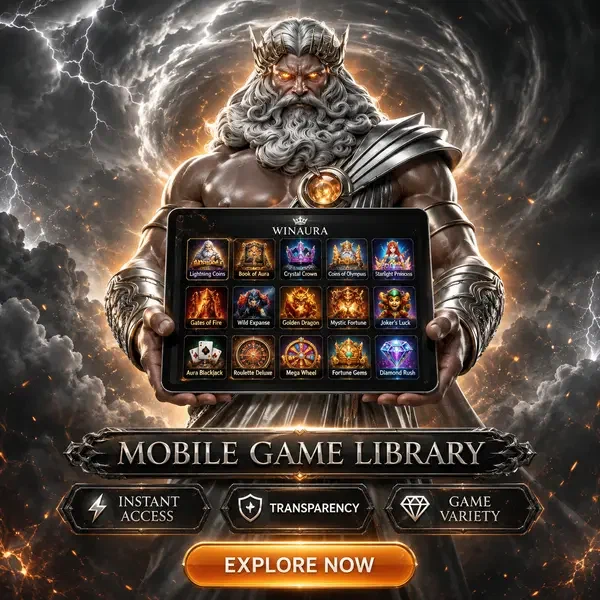 Storm Sovereign presenteert mobiele app met 6.000+ spellen bij Winaura Casino